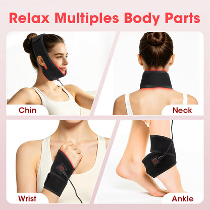 Multi-Purpose 660nm & 850nm Red & Near-Infrared LED Light Therapy Band Wrap