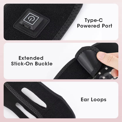 Multi-Purpose 660nm & 850nm Red & Near-Infrared LED Light Therapy Band Wrap