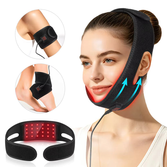 Multi-Purpose 660nm & 850nm Red & Near-Infrared LED Light Therapy Band Wrap